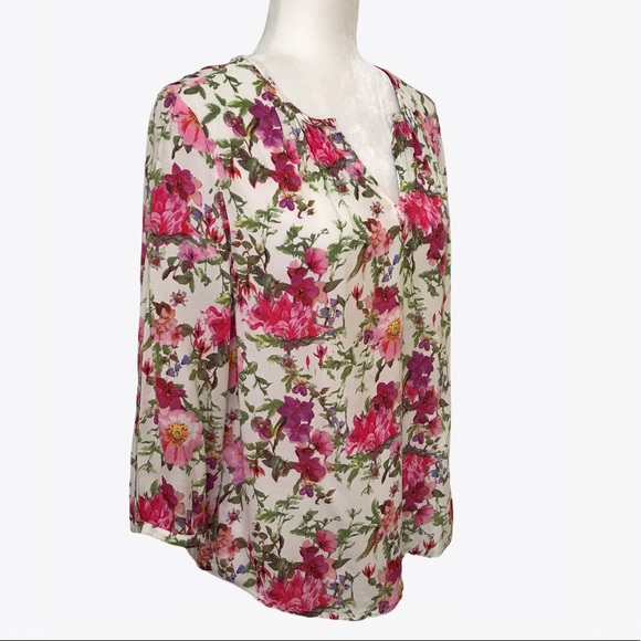 Anne Carson 100% Rayon Women’s Top-Blouse - S - Picture 4 of 15